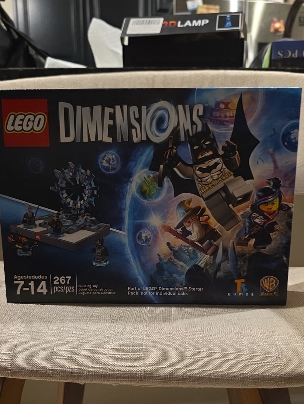 LEGO Dimensions Starter Pack – Batman & Gandalf 267 Pcs (Black, Blue)